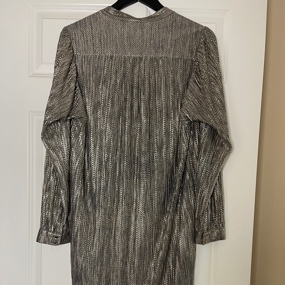 Sabina Musayev x Anthro Shimmer Eugene Dress Sz M - Picture 5 of 6